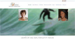 Desktop Screenshot of morenacoaching.com